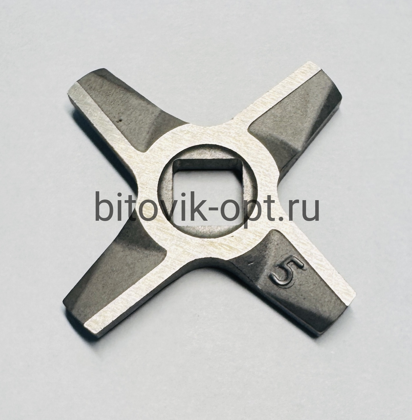 Нож 5 двусторонний к мясорубке