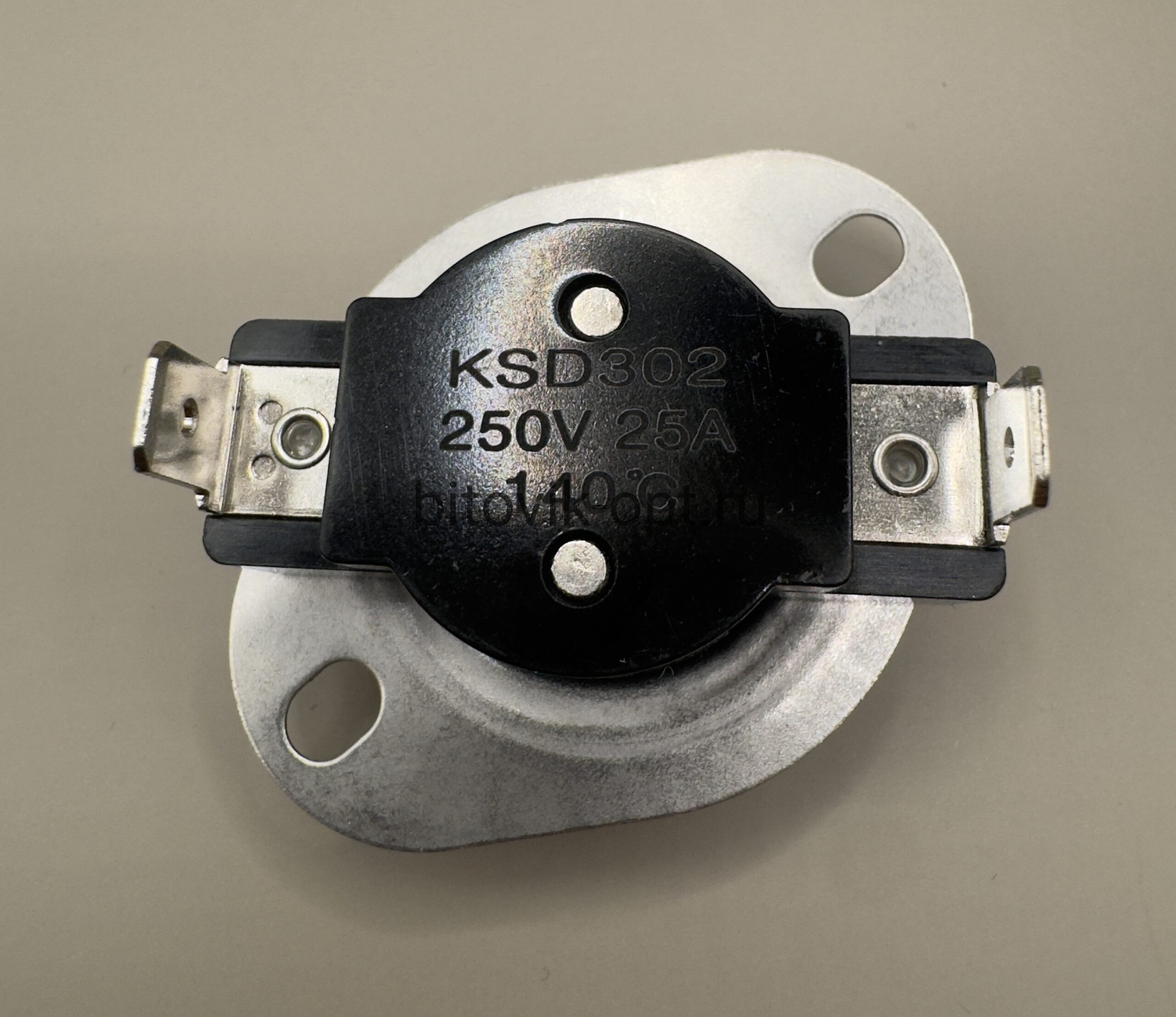 Термодатчик для печей KSD302 250V 25А 140гр. — изображение 3