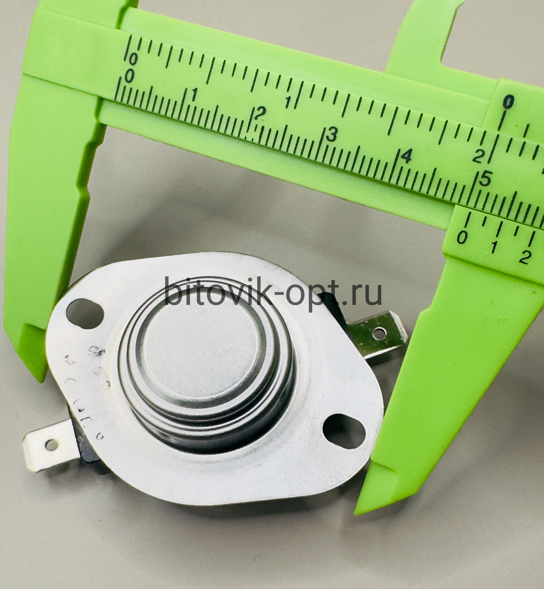 Термодатчик для печей KSD302 250V 25А 120гр. — изображение 2