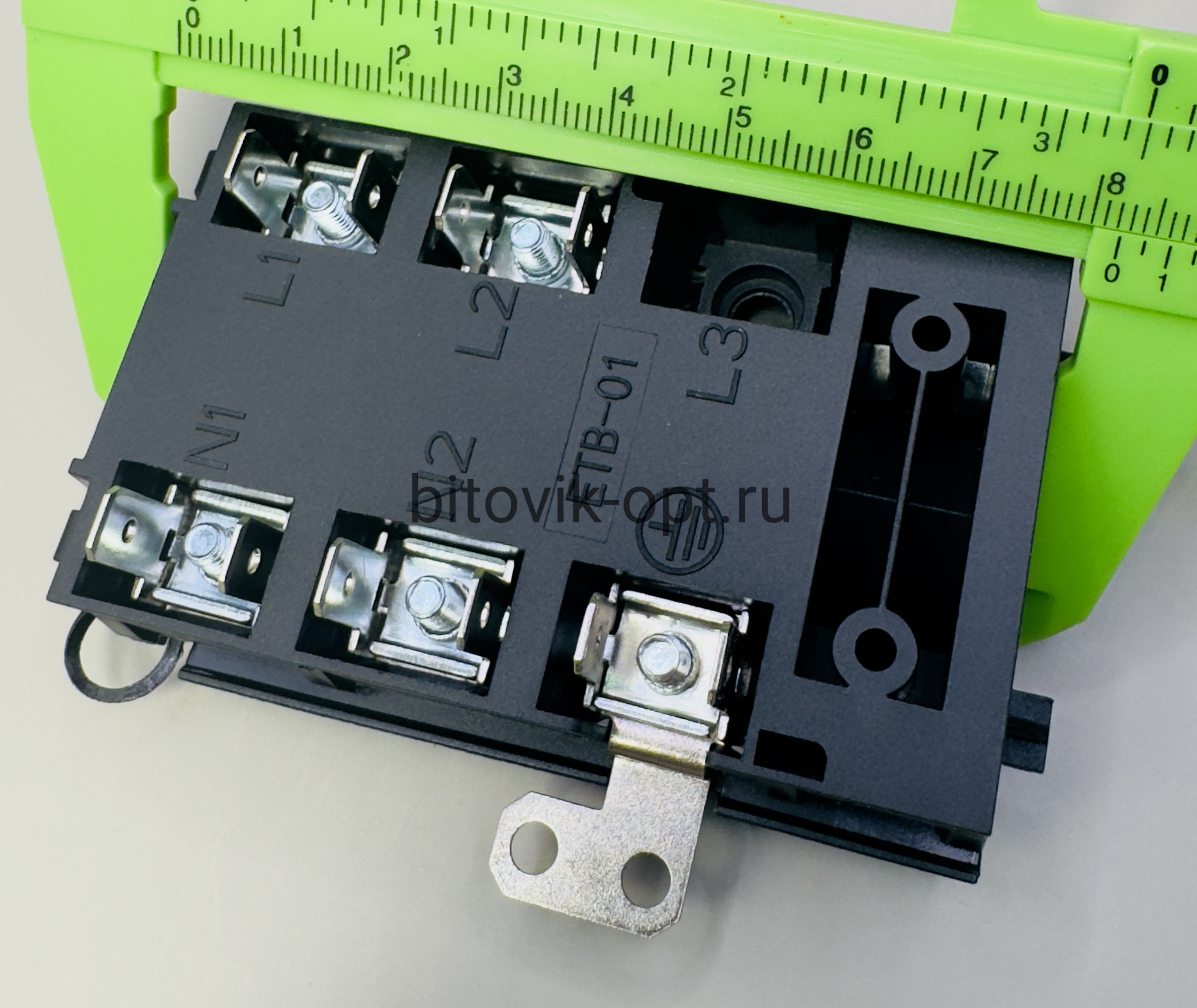 Колодка клеммная YF16-5C ETB-01 крепл. 450VAC T125