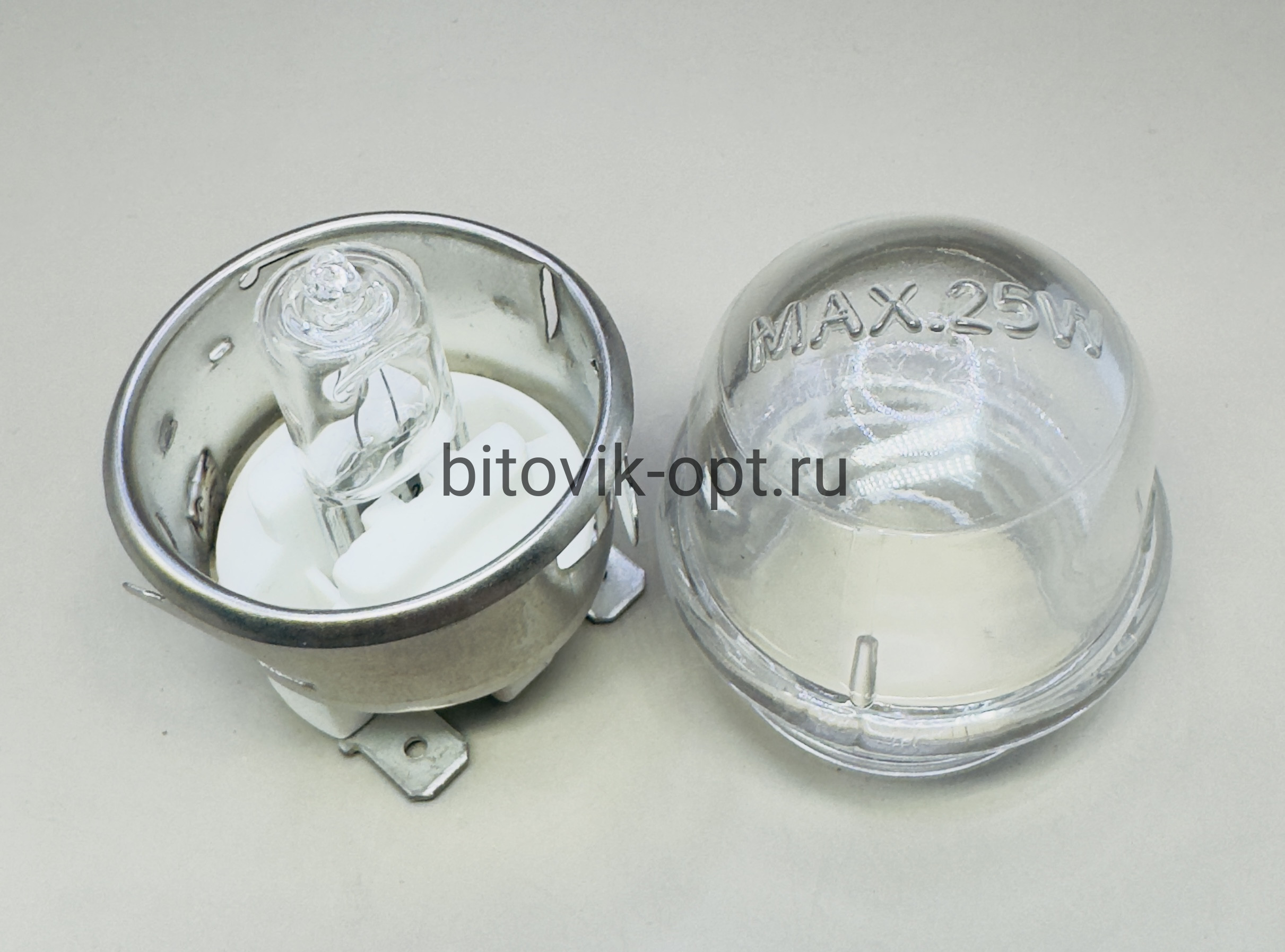 Лампа в сборе с патроном жаростойкая 25W 230V g9 L-60мм — изображение 4