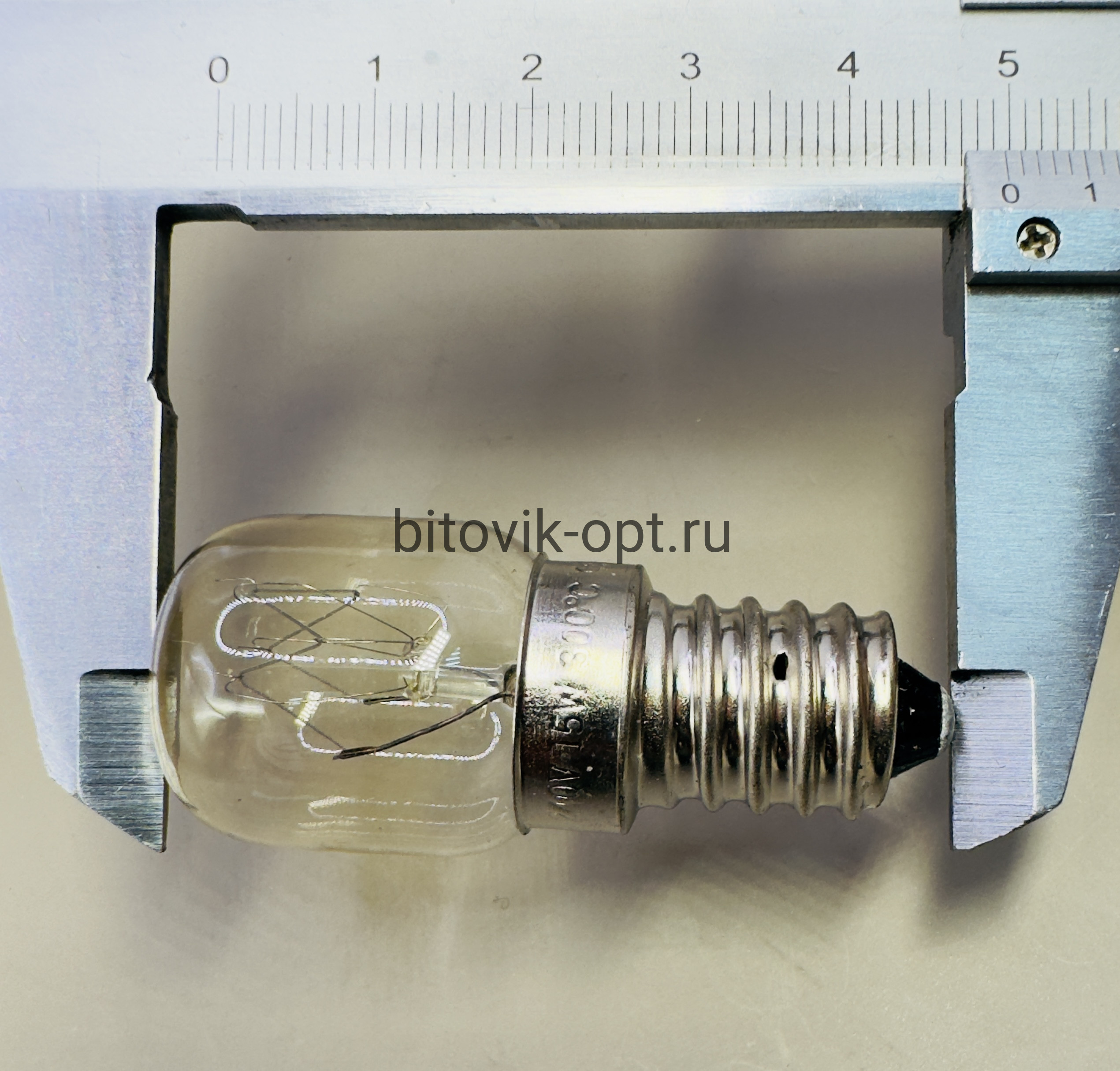 Лампочка жаростойкая к духовому шкафу Е14 15W 300° 220V-240v — изображение 2