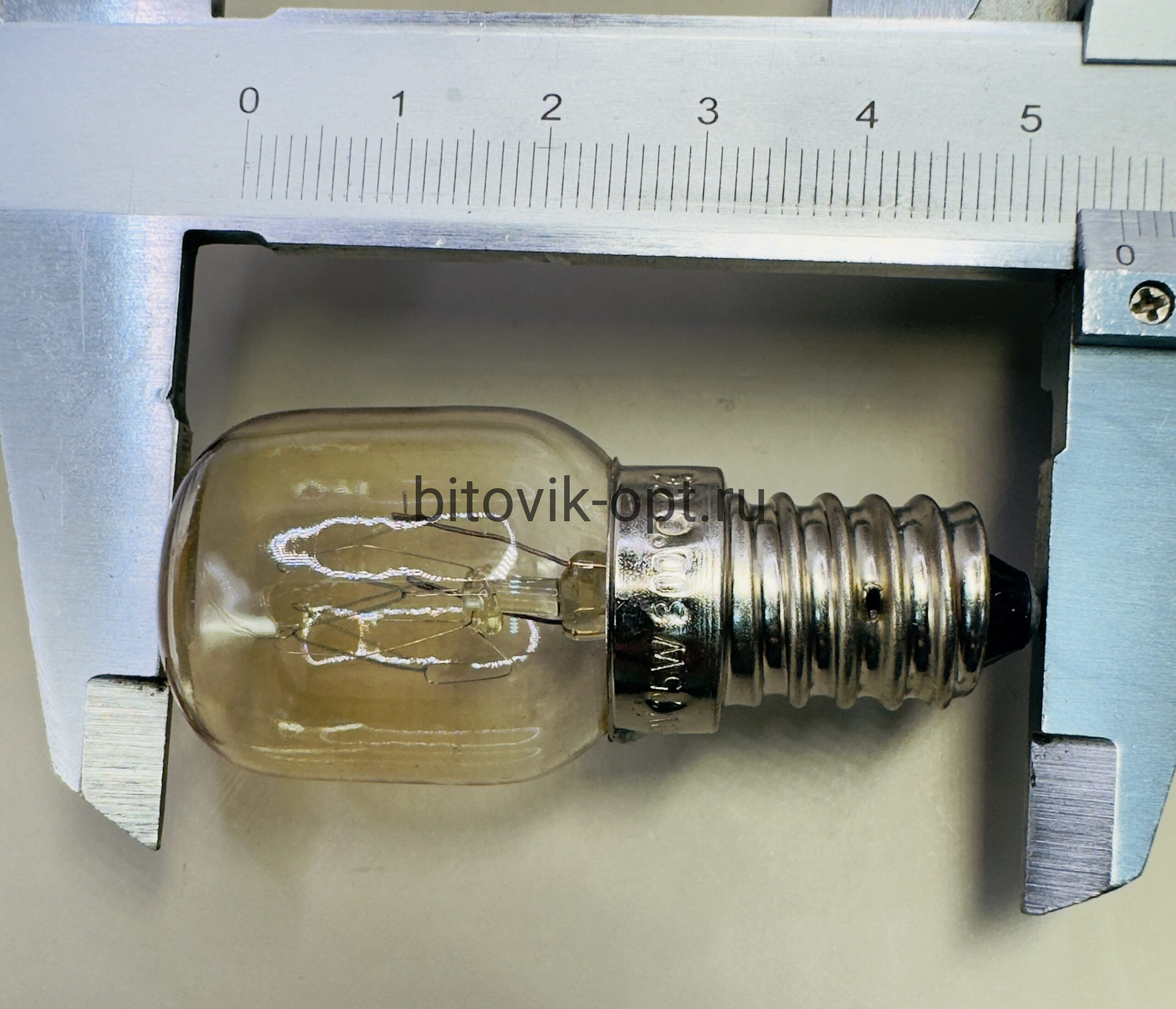 Лампочка жаростойкая к духовому шкафу Е14 25W 300° 220V-240v — изображение 2