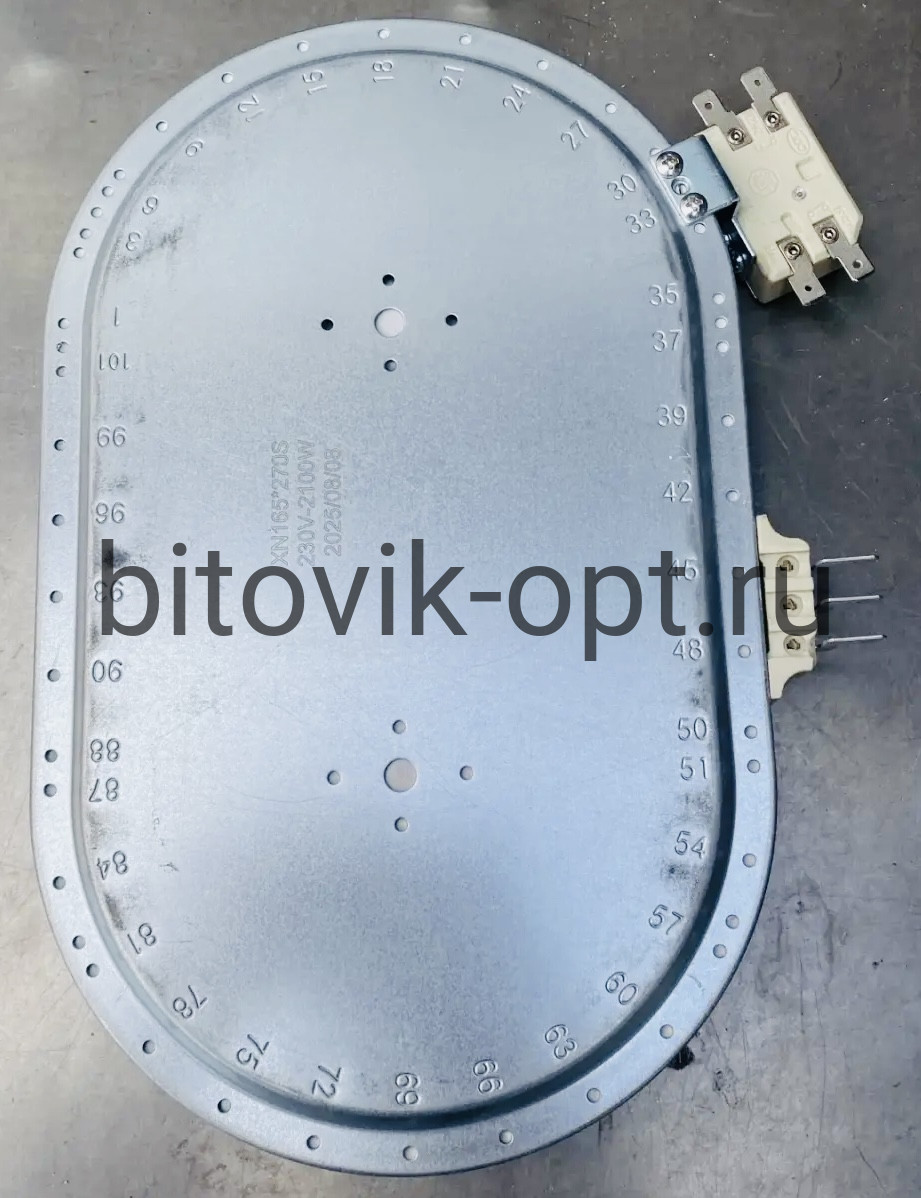 Конфорка для стеклокерамики D-270/165 2100w 230v — изображение 3
