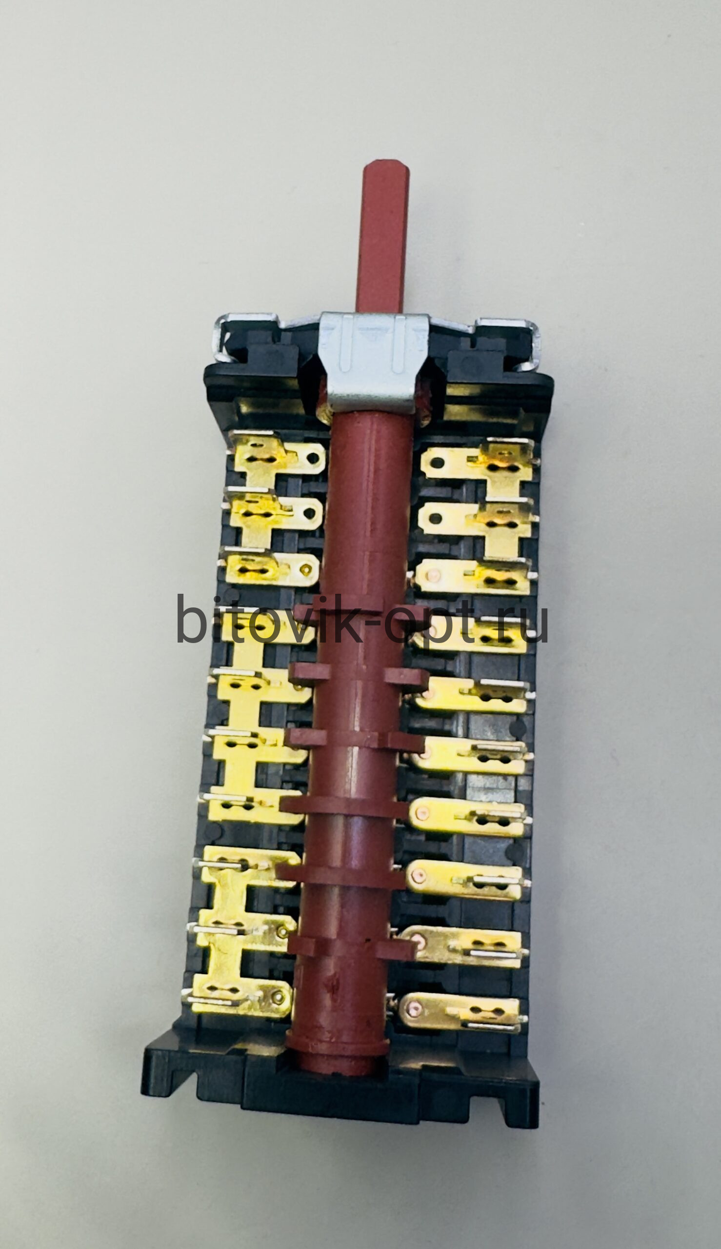 Переключатель режимов карболит. 800804K 8006K 16(4)А 250V 10поз. Candy, Amica, Hansa, Kaizer, Orion, Beko и др