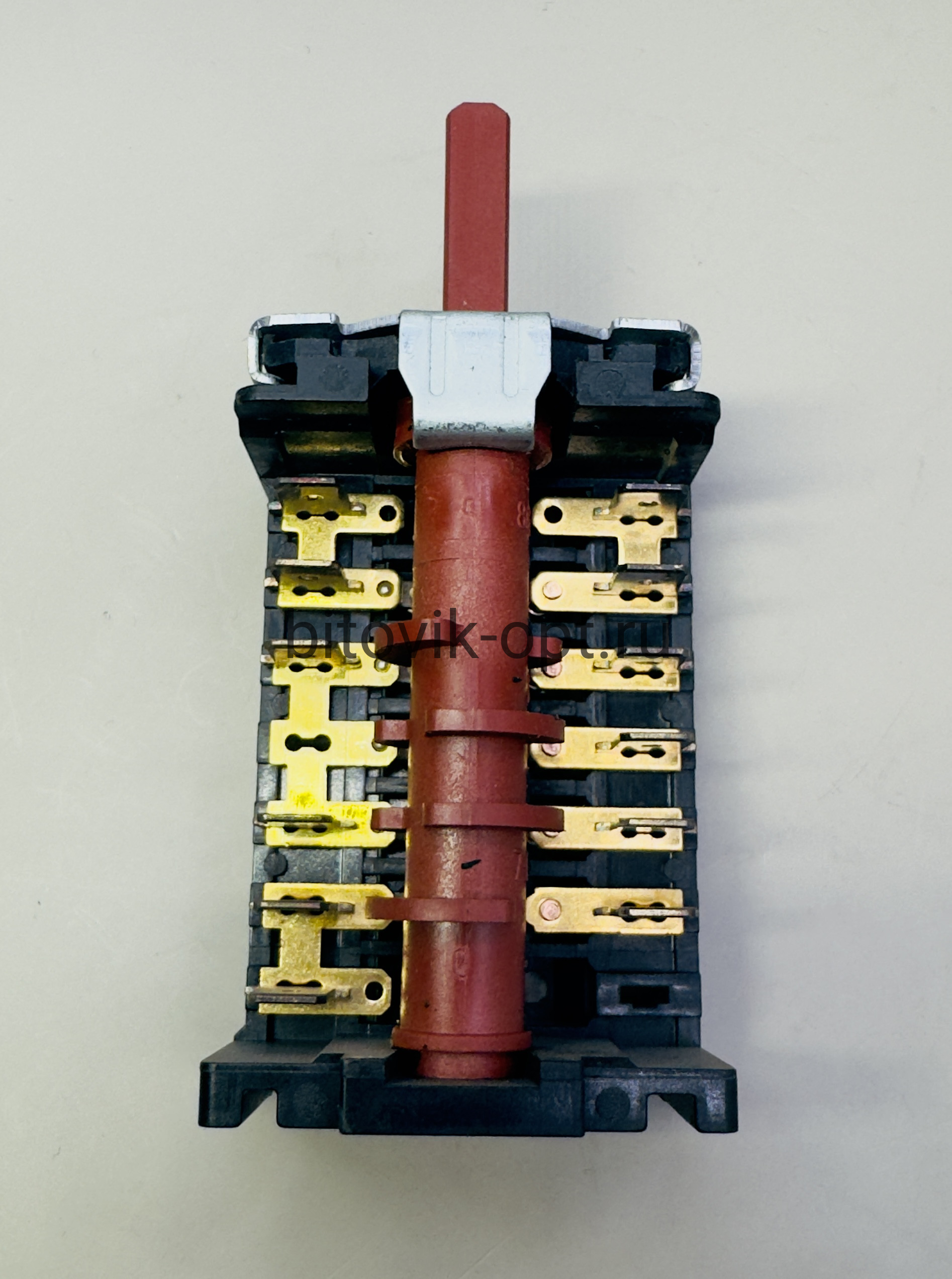 Переключатель режимов карболит. 860501K 8633К 16(4)А 250V 6поз. Candy, Amica, Hansa, Kaizer, Orion, Beko и др.