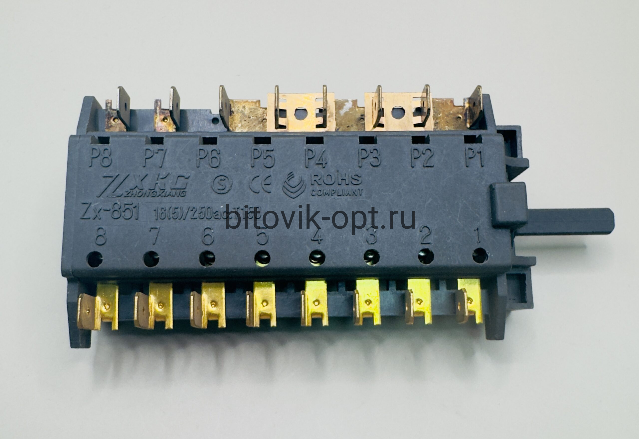 Переключатель 8поз. 250V 16A — изображение 4