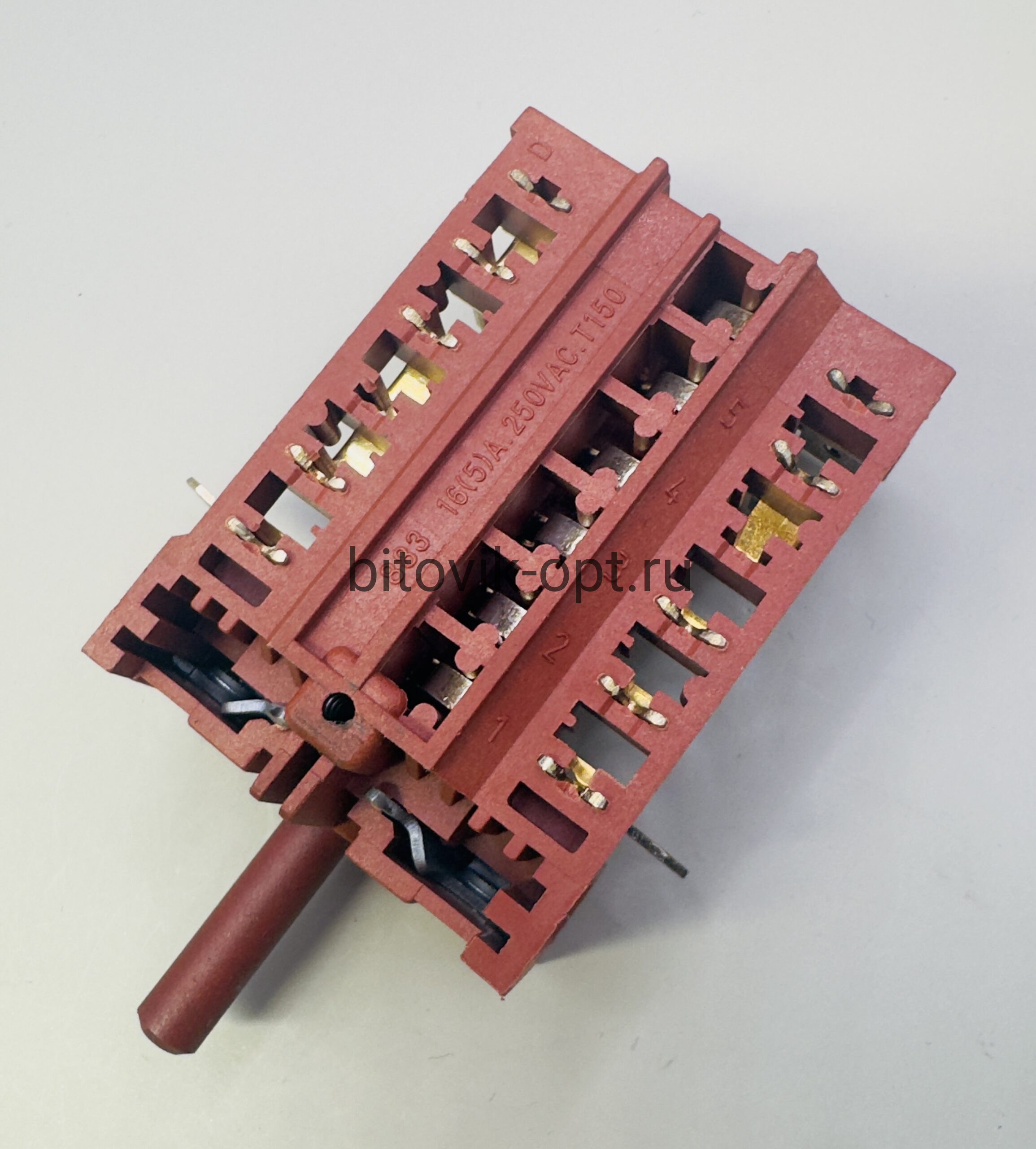 Переключатель конфорки 8709 DeLux 7поз. 250V 16A — изображение 2