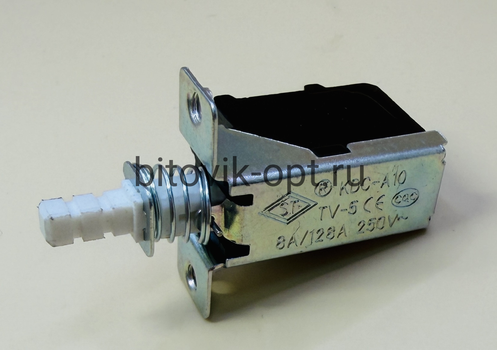 Кнопка к пылесосам вкл-выкл. фикс. 2конт. KDC-A10 TV-5 8A/128A 250V — изображение 3