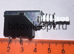 Кнопка к пылесосам вкл-выкл. фикс. 2конт. KDC-A10 TV-5 8A/128A 250V — изображение 2