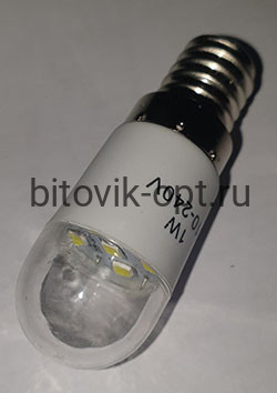 Лампа LED 110-220v 1W 50HZ E14