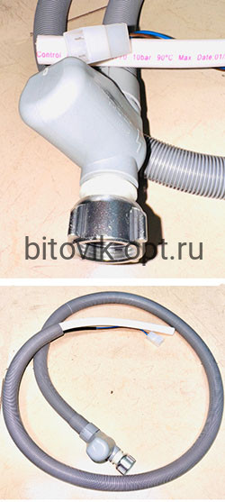 Шланг залив с электр. аквастопом L-1830 мм 0.2-10bar (метал гайка) MIDEA 17476000001188, Gorenje 385839, 178184, 565921 Hansa 1032070 1022555