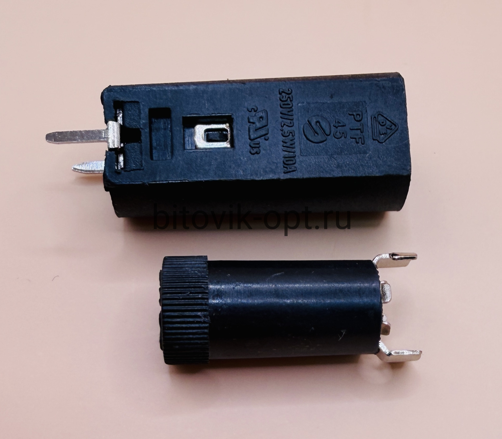 Держатель предохранителя для плат управления 10A, 250V AC