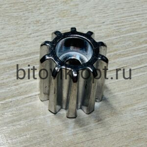 Втулка шнека для мясорубки D-22мм, L-21мм 10зуб. шестигранник 10*10